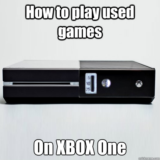 How to play used games On XBOX One - How to play used games On XBOX One  CoinOp Xbox One