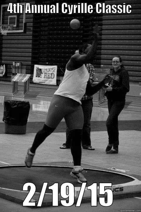 4TH ANNUAL CYRILLE CLASSIC 2/19/15 Misc