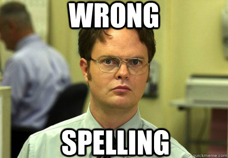 Wrong Spelling - Wrong Spelling  wrong spelling