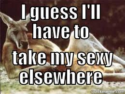 sexy kangaroo - I GUESS I'LL HAVE TO  TAKE MY SEXY ELSEWHERE Misc