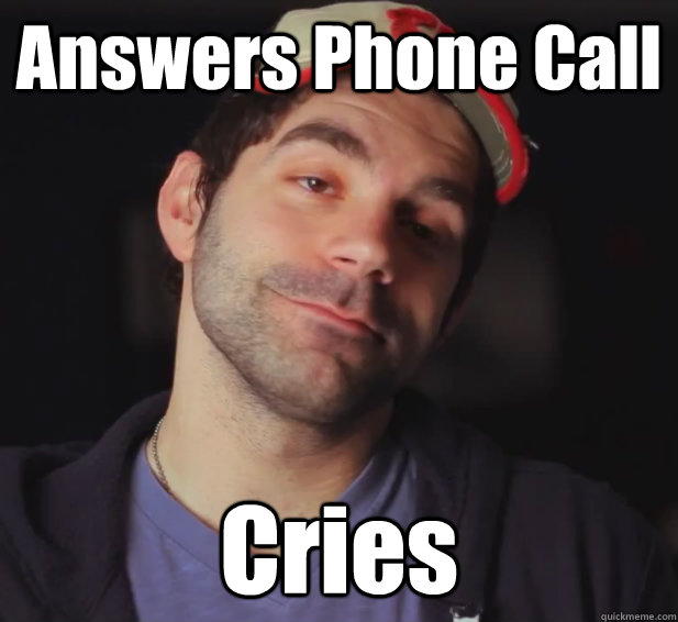 Answers Phone Call Cries  BDoubleO