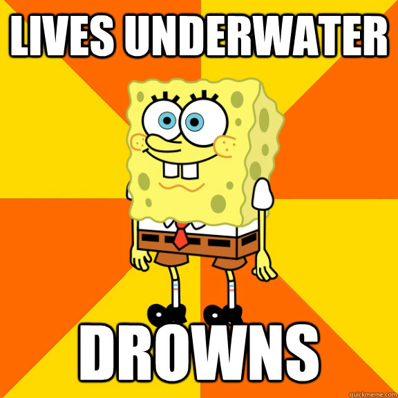 lives underwater drowns  