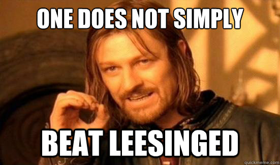 One Does Not Simply beat leesinged  Boromir