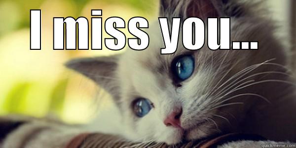 I MISS YOU...  Misc