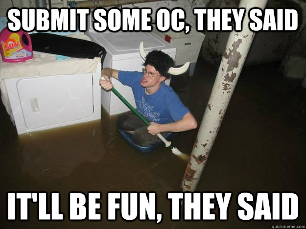 Submit some OC, they said It'll be fun, they said  Laundry Room Viking