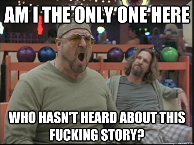 am i the only one here who hasn't heard about this fucking story?  Goodman rage