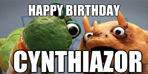 Happy BIRTHDAY cynthiazor  