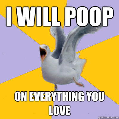 i will poop on everything you love  