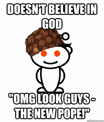 Doesn't believe in God 