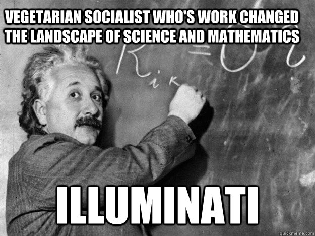 Vegetarian socialist who's work changed the landscape of science and mathematics illuminati  einstein socialist nwo