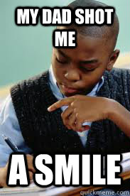 My Dad shot me a smile   Succesful Black Mans son