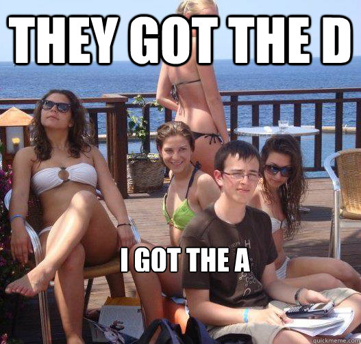 They got the d i got the a  Priority Peter
