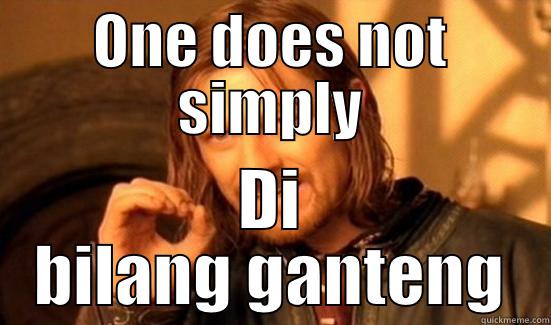 ONE DOES NOT SIMPLY DI BILANG GANTENG Boromir