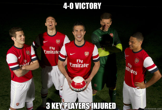 4-0 VICTORY 3 key players injured  Arsenal trolled Tottenham