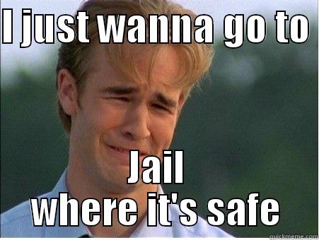 I JUST WANNA GO TO  JAIL WHERE IT'S SAFE 1990s Problems