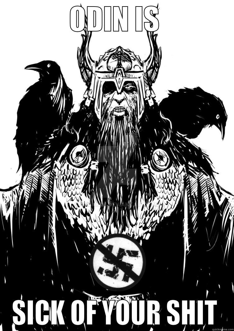 ODIN IS SICK OF YOUR SHIT Misc