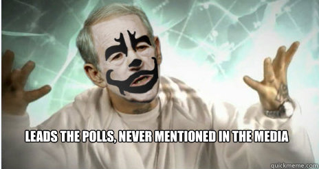 Leads the polls, never mentioned in the media - Leads the polls, never mentioned in the media  ron paul magnets