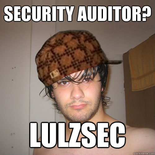 Security Auditor? lulzSec  