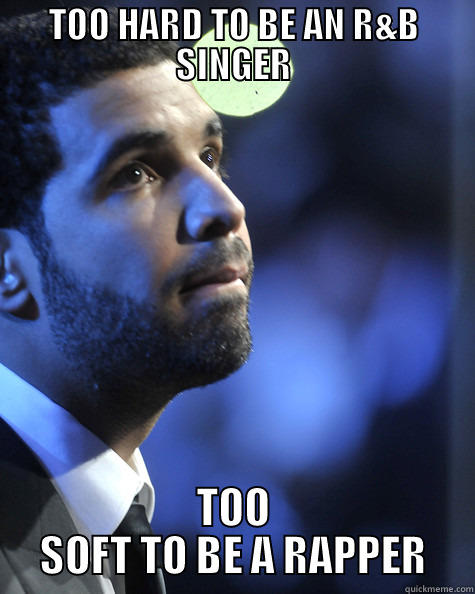TOO HARD TO BE AN R&B SINGER TOO SOFT TO BE A RAPPER Misc