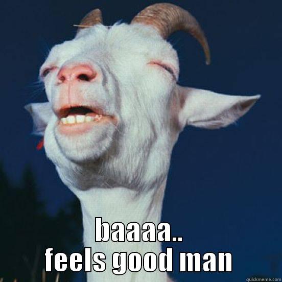 BAAAA.. FEELS GOOD MAN Misc