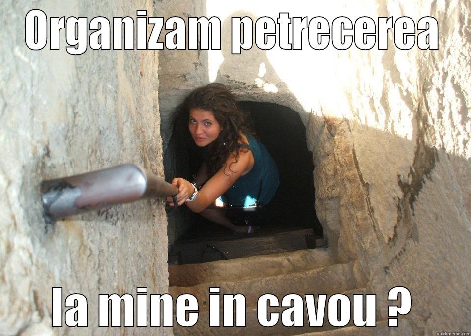 ORGANIZAM PETRECEREA LA MINE IN CAVOU ? Misc