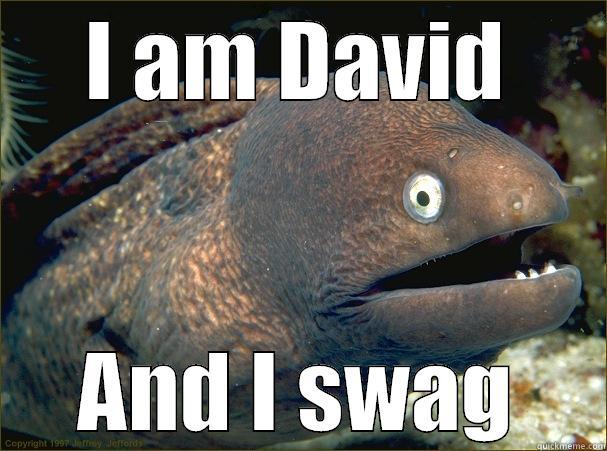 I AM DAVID AND I SWAG Bad Joke Eel