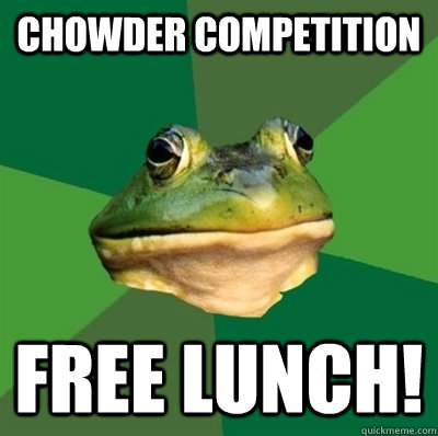 Chowder Competition Free Lunch!  