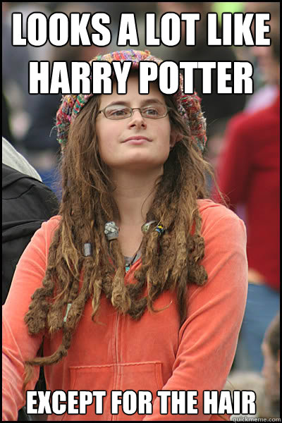 LOOKS A LOT LIKE HARRY POTTER EXCEPT FOR THE HAIR  College Liberal