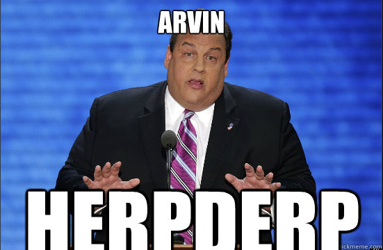 arvin herpderp - arvin herpderp  Hypocrite Chris Christie