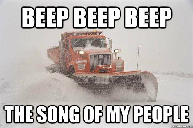 Beep beep beep The song of my people  