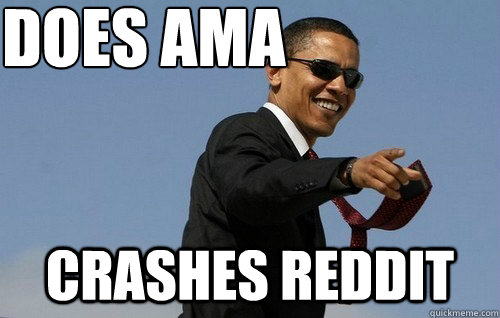 does ama crashes reddit  