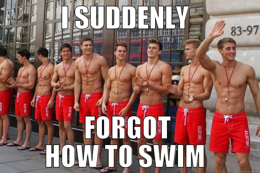 They can save me any day - I SUDDENLY  FORGOT HOW TO SWIM  Misc