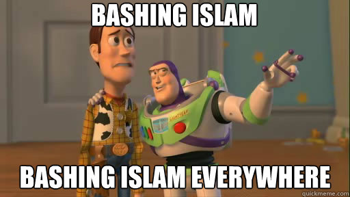 bashing islam bashing islam everywhere  Everywhere