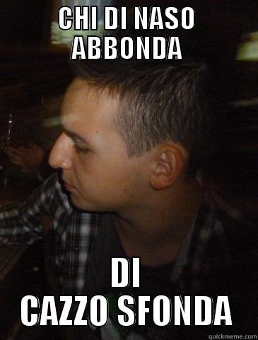 Detti popolari.. - CHI DI NASO ABBONDA DI CAZZO SFONDA Misc