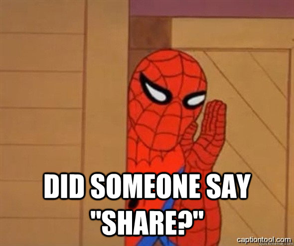  Did someone say 
