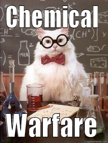 CHEMICAL WARFARE Chemistry Cat