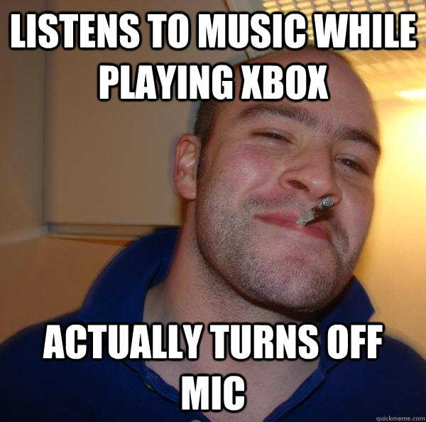 listens to music while playing xbox actually turns off mic - listens to music while playing xbox actually turns off mic  Misc
