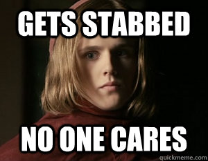 Gets stabbed No one cares - Gets stabbed No one cares  Misc