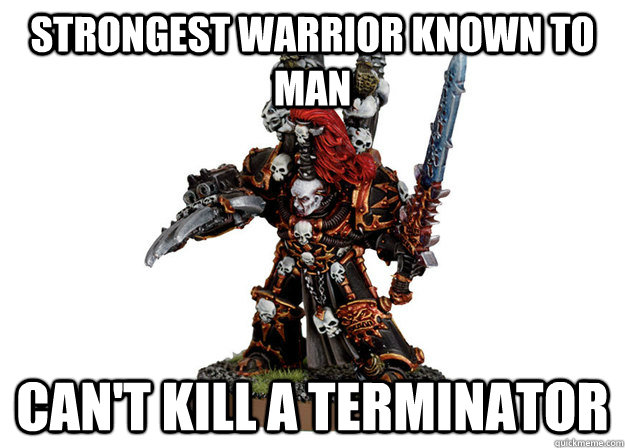 Strongest Warrior Known To Man Can't Kill A Terminator  Failbaddon