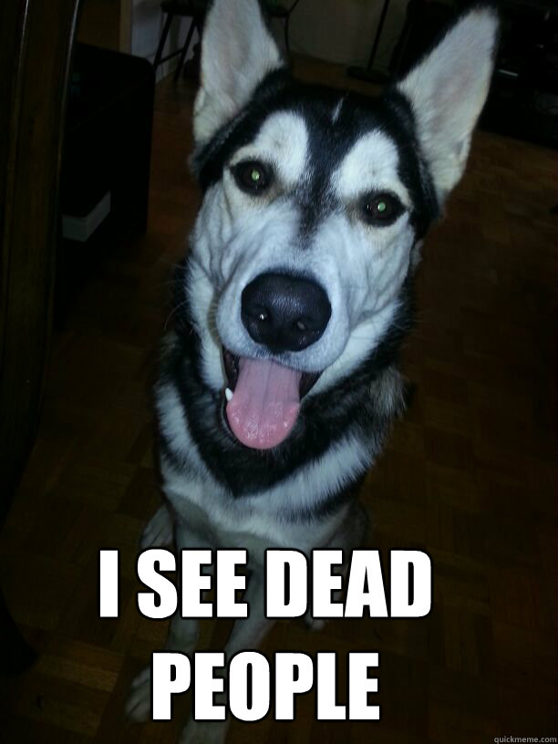 I see dead people - I see dead people  i see dead people