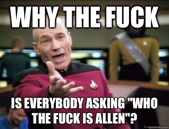 why the fuck is everybody asking 