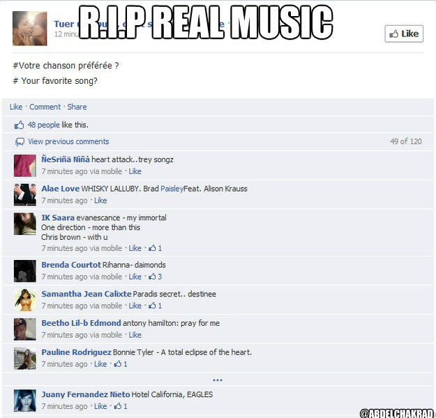R.I.P real music @Abdelchakrad - R.I.P real music @Abdelchakrad  Misc
