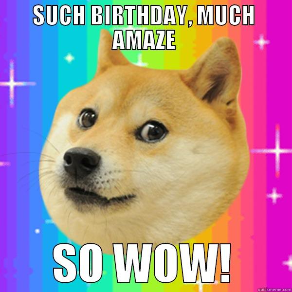 SUCH BIRTHDAY, MUCH AMAZE SO WOW! Misc