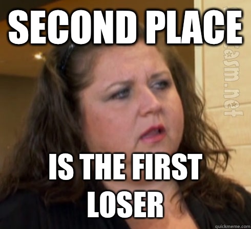 Second place  Is the first loser - Second place  Is the first loser  dance moms