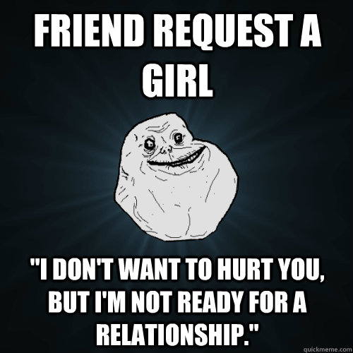 Friend request a girl 