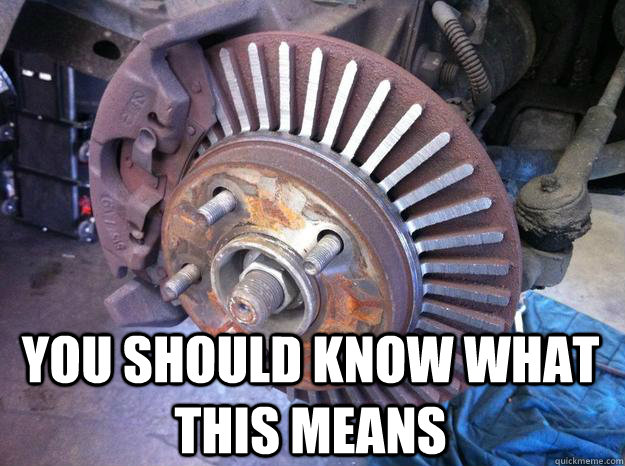 You should know what this means  