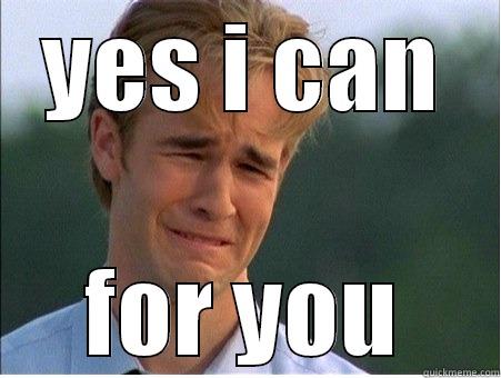 YES I CAN FOR YOU 1990s Problems