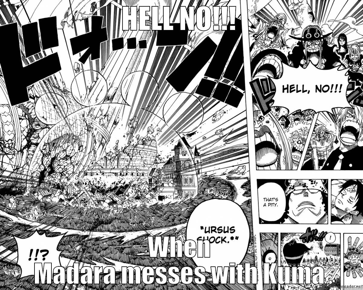 HELL NO!!! WHEN MADARA MESSES WITH KUMA Success Kid