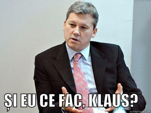    ȘI EU CE FAC, KLAUS?    Misc