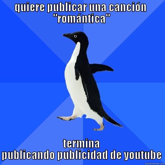 QUIERE PUBLICAR UNA CANCIÓN  
